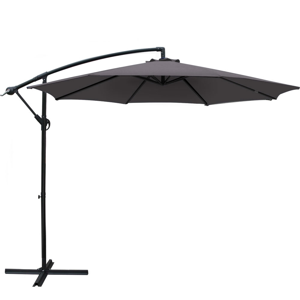 3m Cantilever Umbrella Beta Charcoal