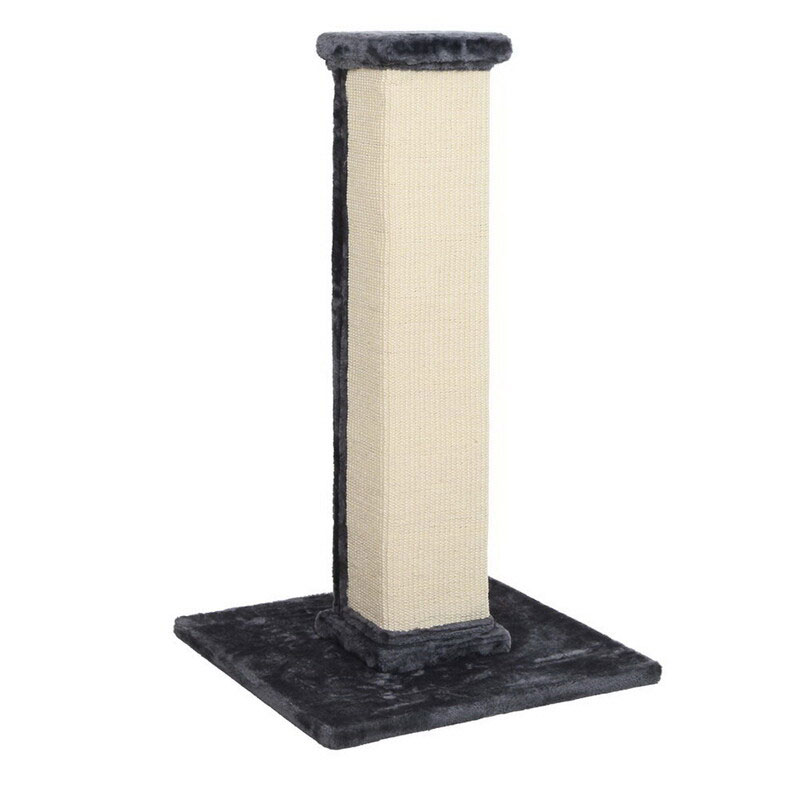 Cat Kitten Toy 92cm Scratching Post Grey