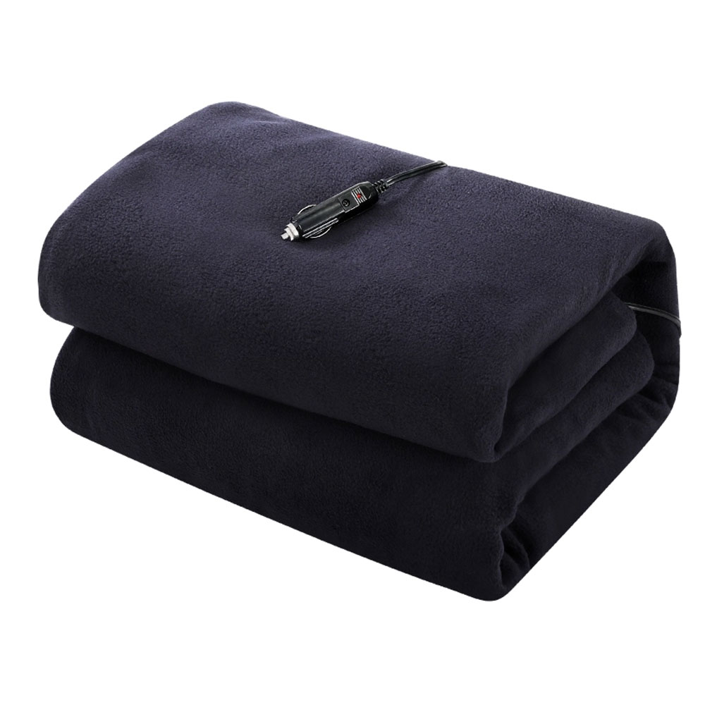 Car Camping Fleece Electric Throw Rug