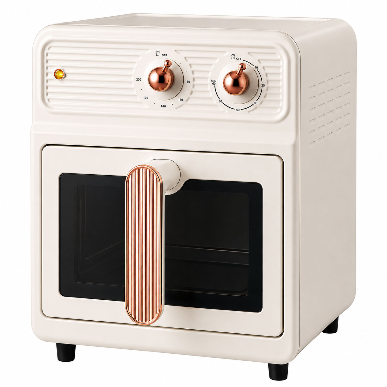 6L Air Fryer 1700W Cream