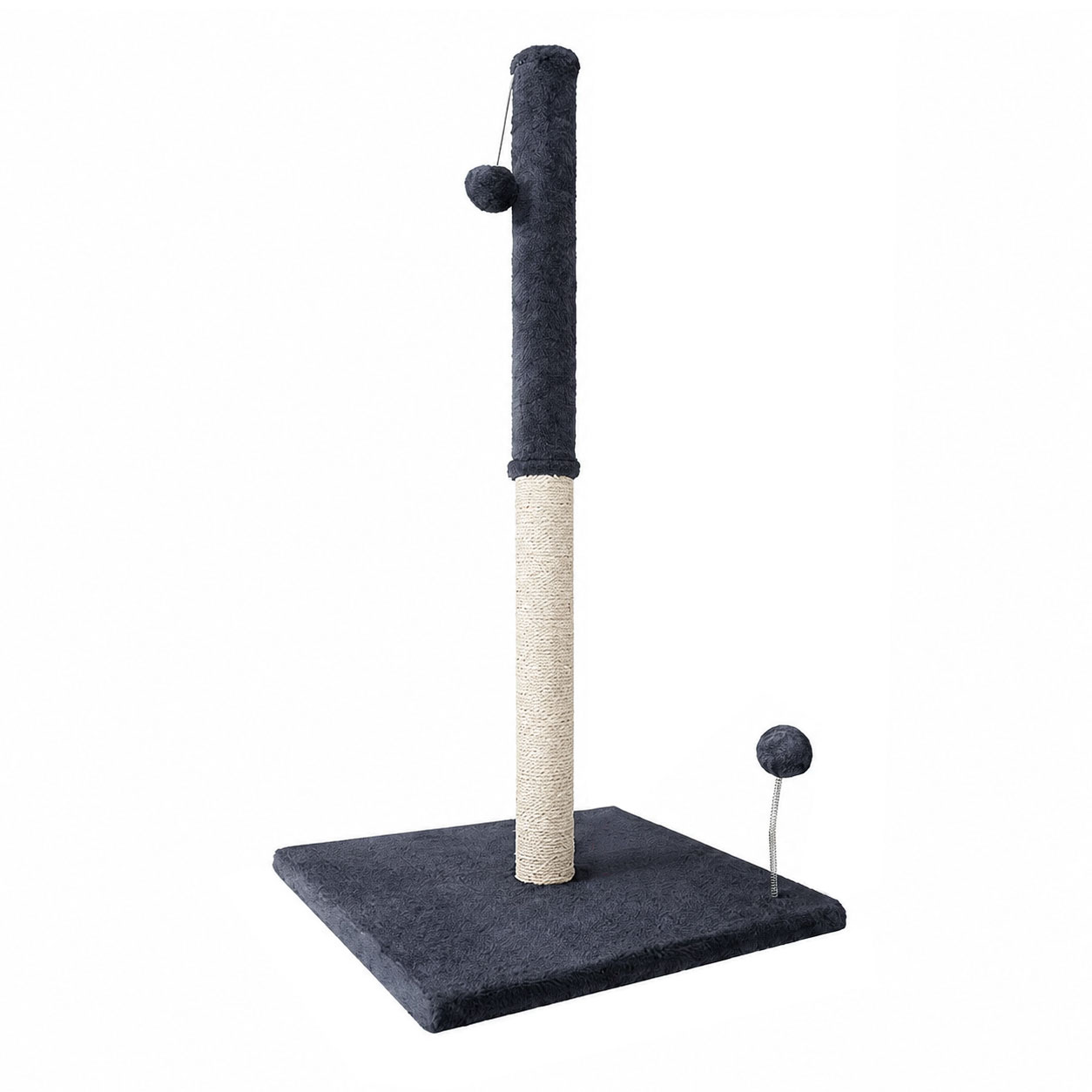Cat Kitten Toy 105cm Scratching Tree Grey