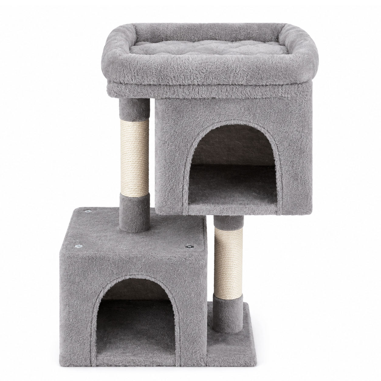 Cat Kitten Toy 67cm Scratching Tree Grey