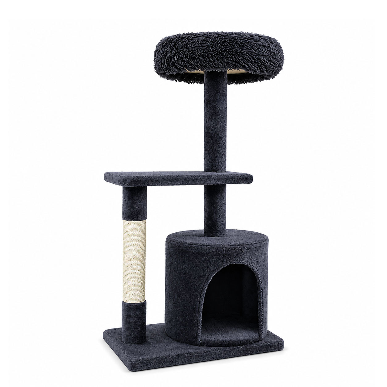 Cat Kitten Toy 94cm Scratching Tree Grey