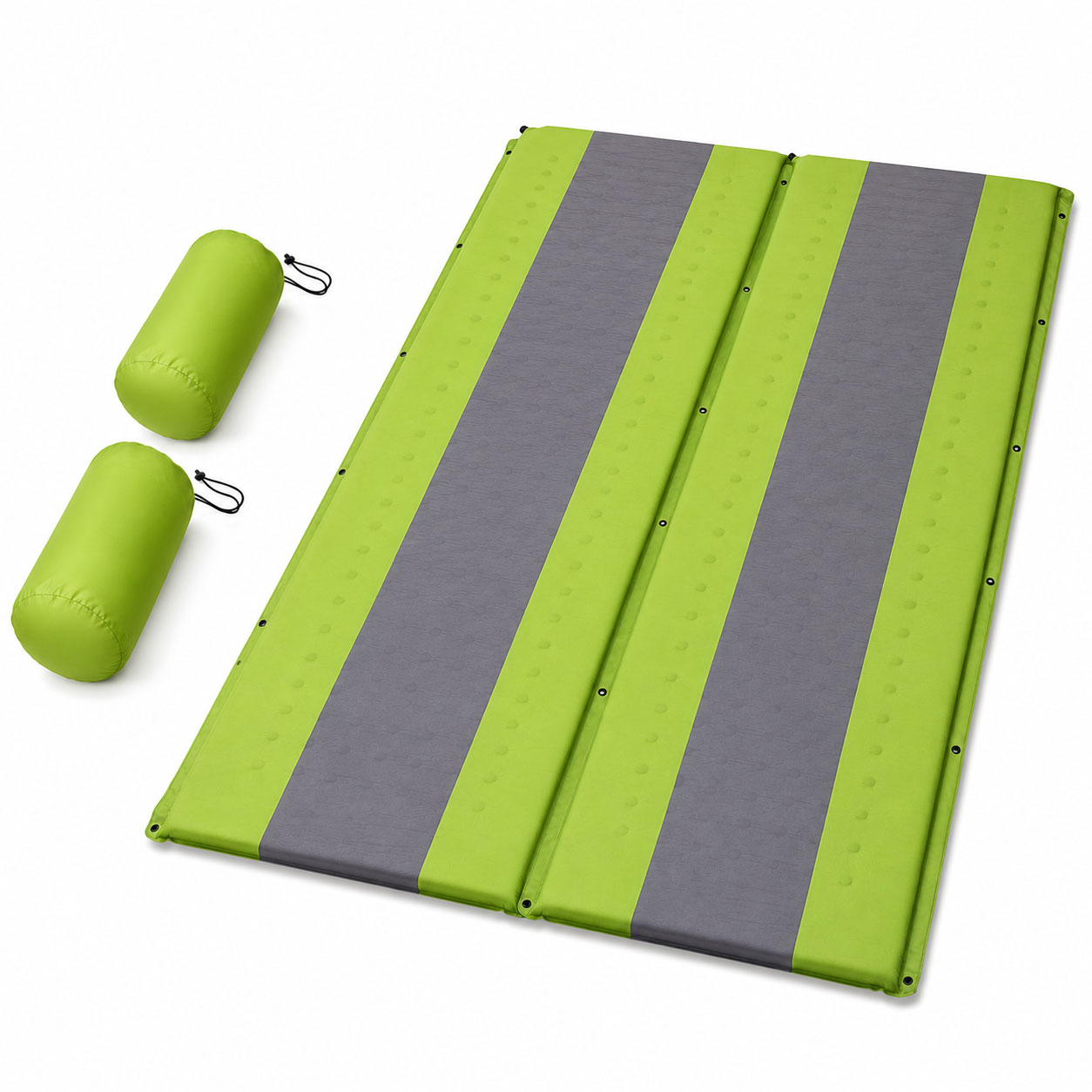 Self Inflating Mattress Camping Green Double