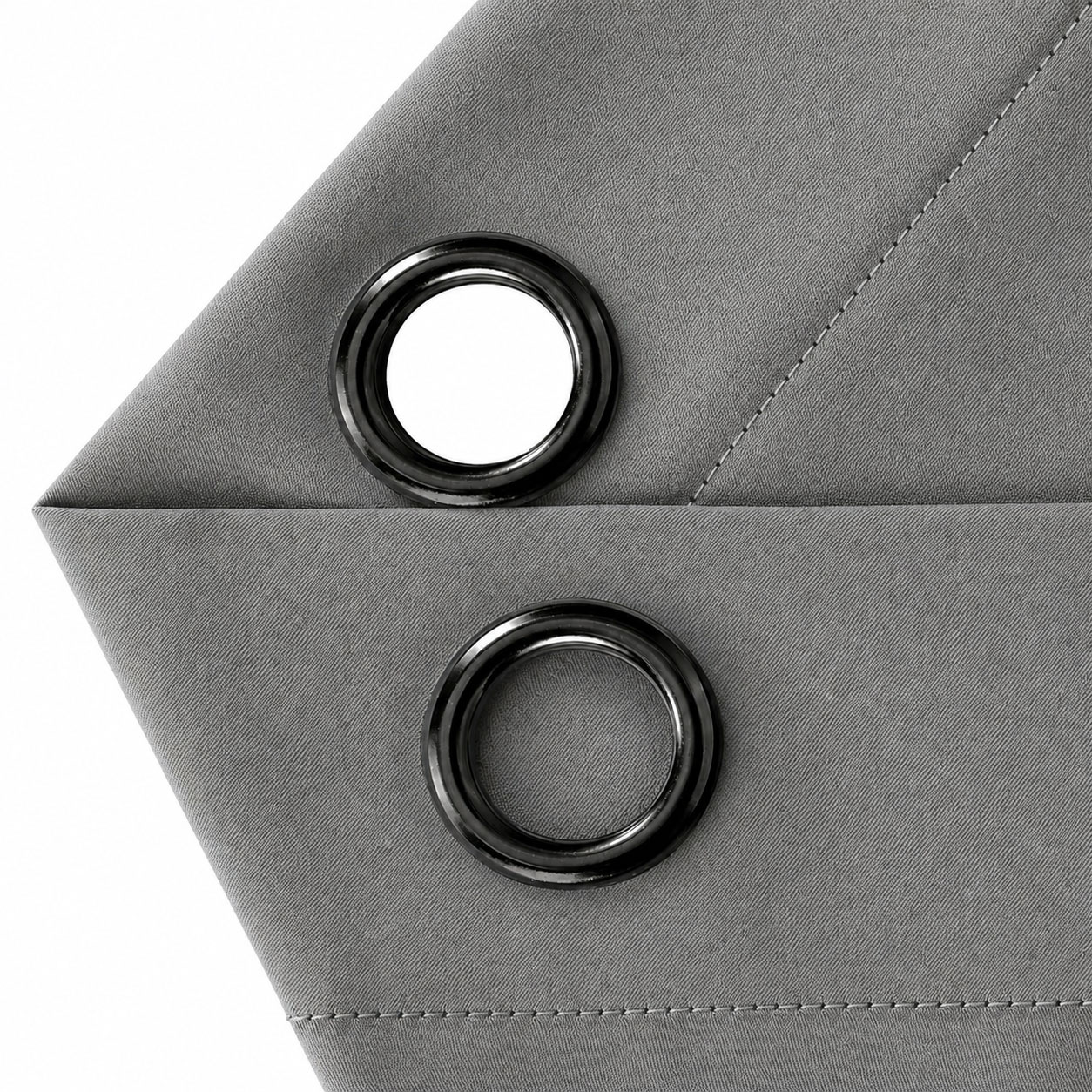 Blockout Curtains Eyelet Matte Dove Grey