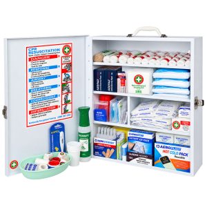 First Aid Kit 172 Piece Workplace Wall Mount