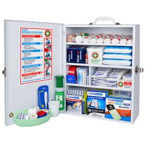 First Aid Kit 188 Piece Construction Wall Mount