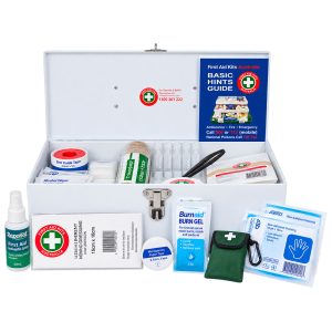 First Aid Kit 237 Piece Construction Metal Case