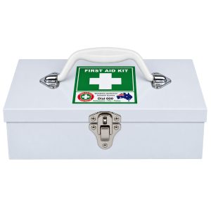 First Aid Kit 38 Piece Vehicle Metal Case
