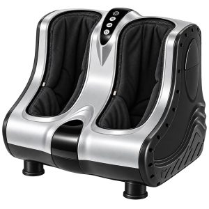 Foot & Calf Massager 360 Degree Air Compression Silver