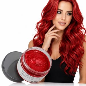 Red Colour Hair Wax