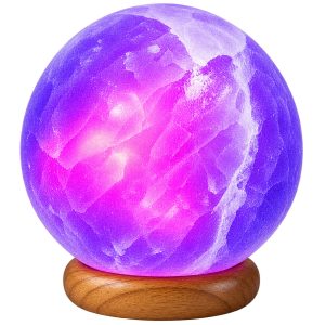 USB Colour Changing Himalayan Salt Lamp Sphere