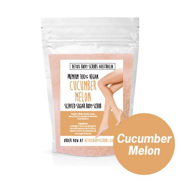 Cucumber Melon Detox Body Scrub