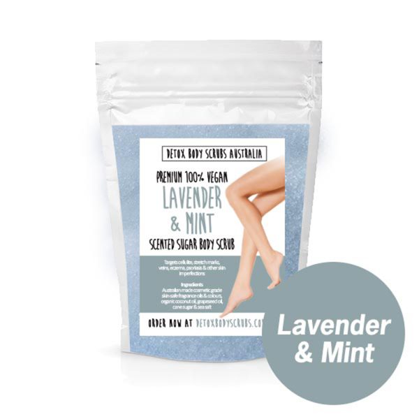 Lavender & Mint Detox Body Scrub