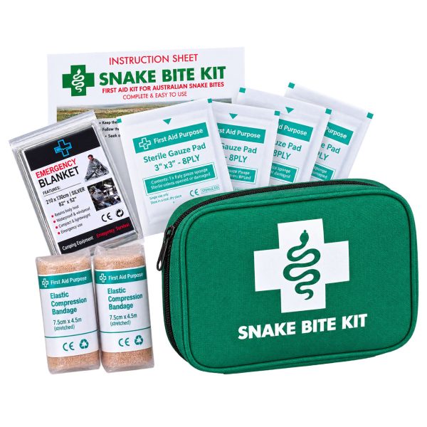 First Aid Kit 11 Piece Snake Bite Portable