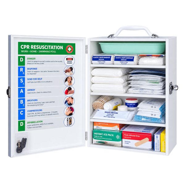 First Aid Kit 270 Piece Workplace Wall Mount
