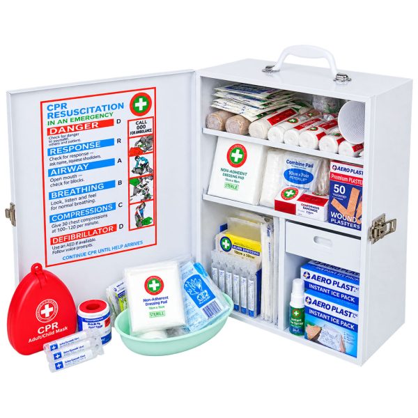 First Aid Kit 280 Piece High Risk Wall Mount