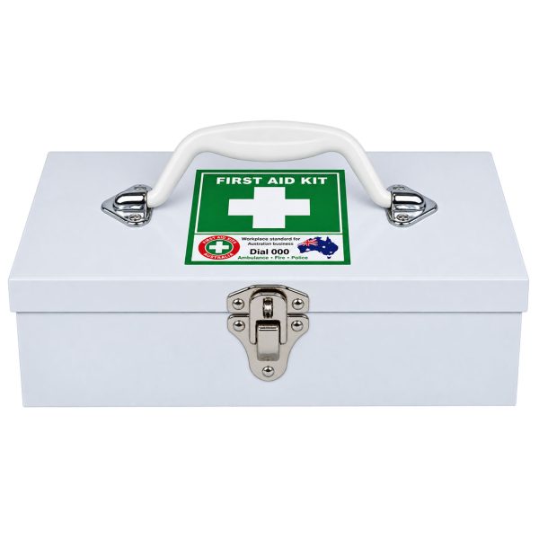 First Aid Kit 38 Piece Vehicle Metal Case