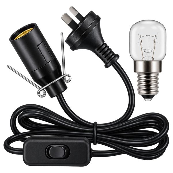 Himalayan Salt Lamp Power Cord with On/Off Button