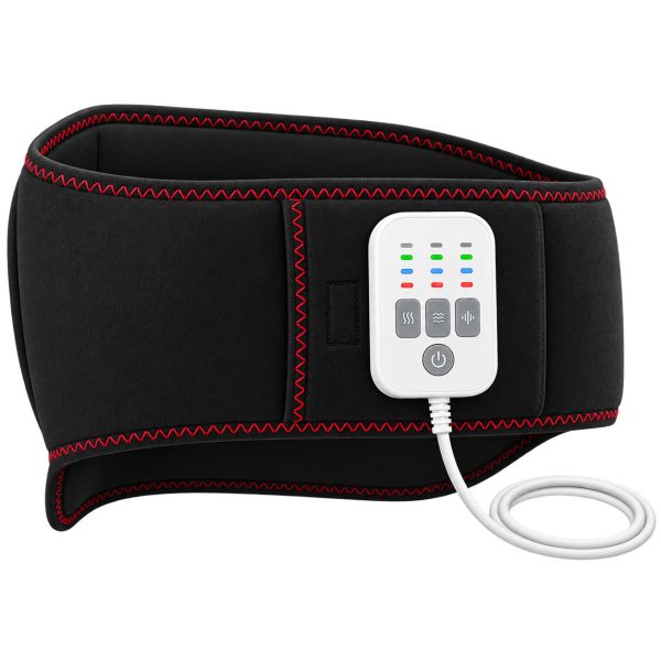 Lumbar Back Massager Belt Air Traction with Heat & Vibration