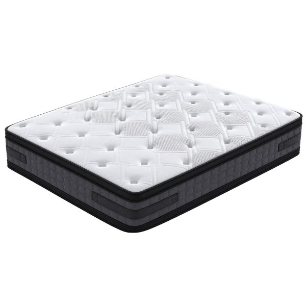 Mattress Pocket Spring Dual Firmness Gel Memory Foam 7 Zone Luna Series 36cm