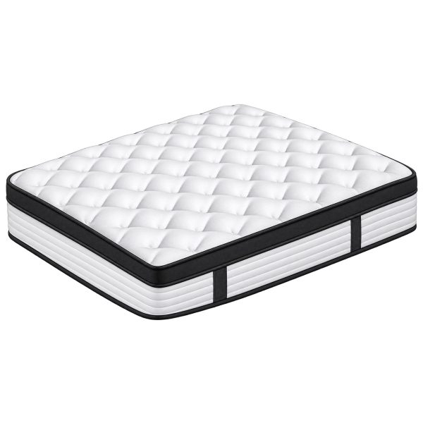 Mattress Pocket Spring Medium 5 Zone Devon Series Euro Top 31cm