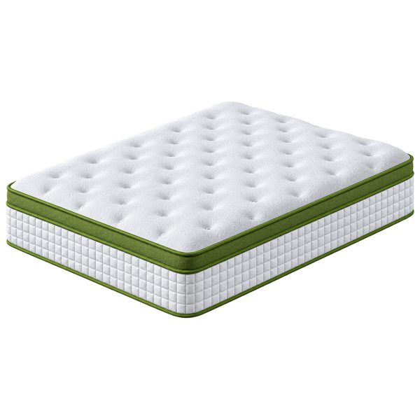 Mattress Pocket Spring Medium Firm Latex 7 Zone Sierra Series Euro Top 34cm