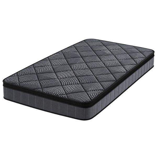 Mattress Pocket Spring Medium Firm Latex Noir Series Euro Top 25cm