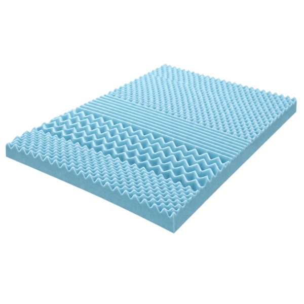 Mattress Topper Gel Memory Foam 8cm 7 Zone