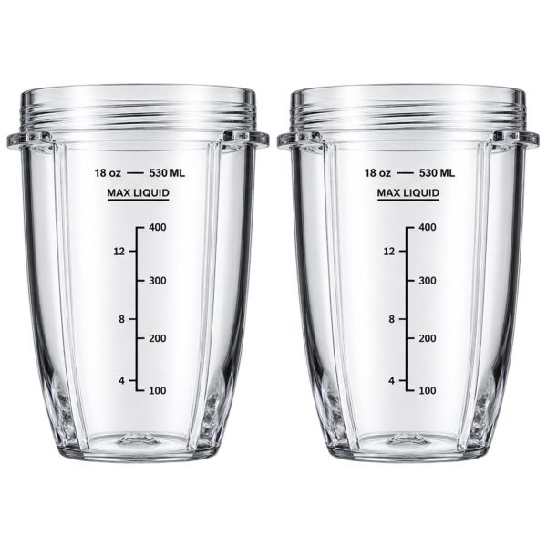 Nutri Ninja Cup 18oz Small x 2 Cups