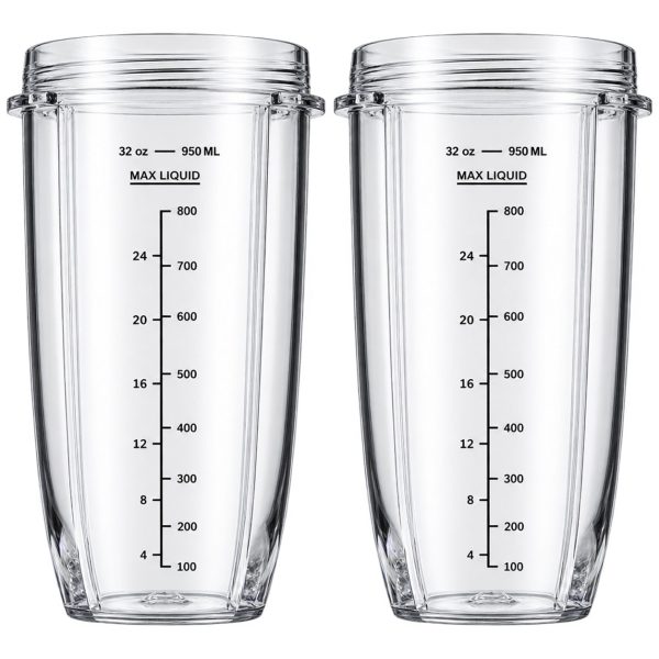 Nutri Ninja Cup 32oz Large x 2 Cups