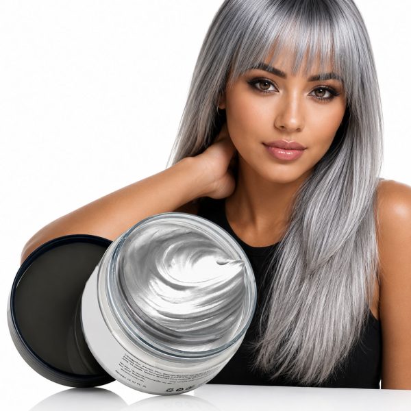 Silver Ash Colour Hair Wax