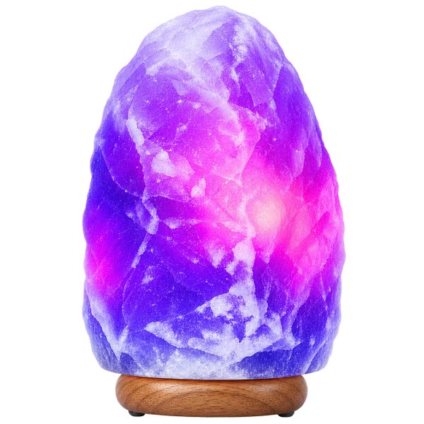 USB Colour Changing Himalayan Salt Lamp Natural Rock