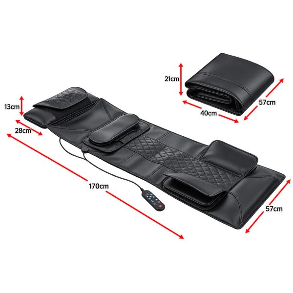 Full Body Massage Mat Air Compression with Heat & Traction