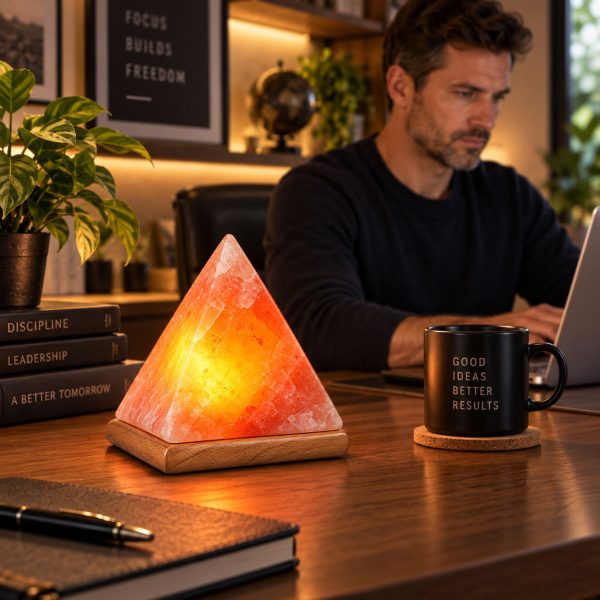 Himalayan Salt Lamp Pyramid