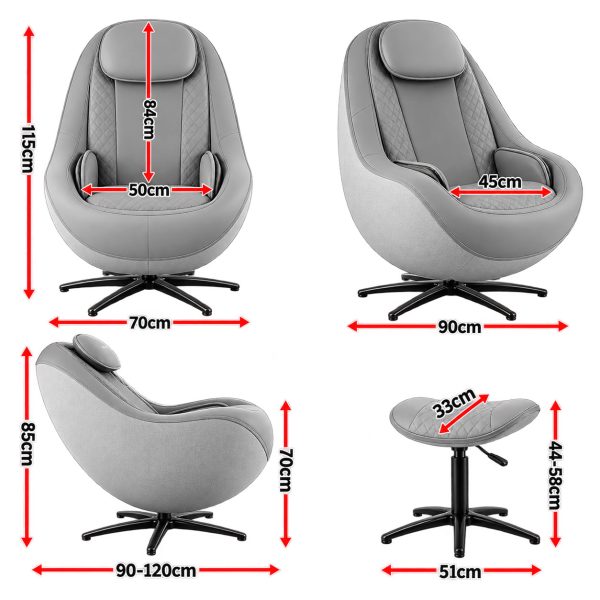 Massage Chair Full Body 3D SL Track Zero Gravity with Heat