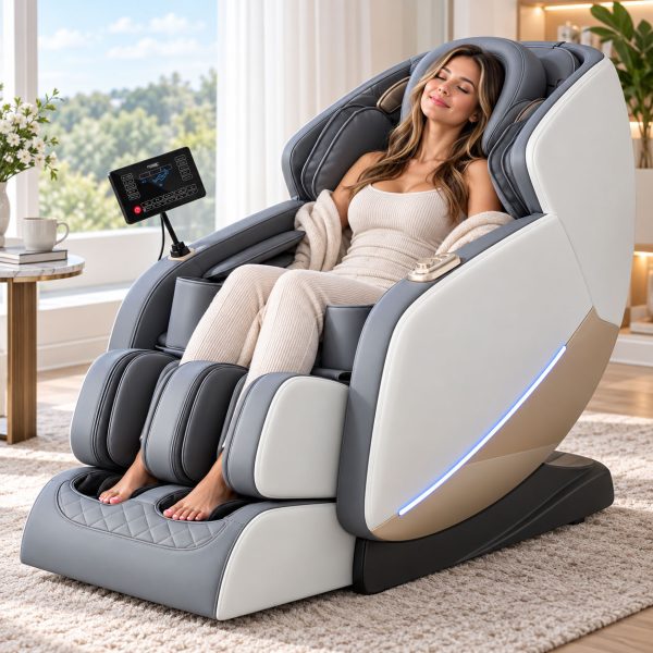 Massage Chair Full Body Zero Gravity 22 Airbag with Heat & Bluetooth