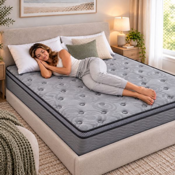Mattress Pocket Spring Medium Firm Reverie Series Euro Top 26cm