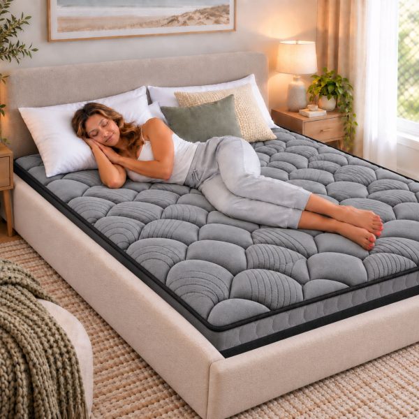 Mattress Pocket Spring Medium Firm 5 Zone Wendell Series 22cm