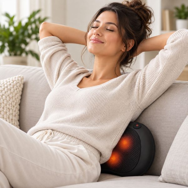 Neck & Back Massager Shiatsu with Heat