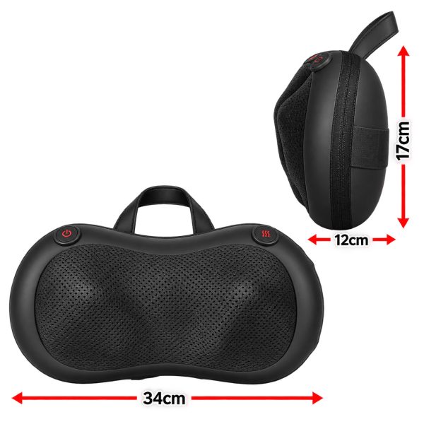 Neck & Back Massager Shiatsu with Heat